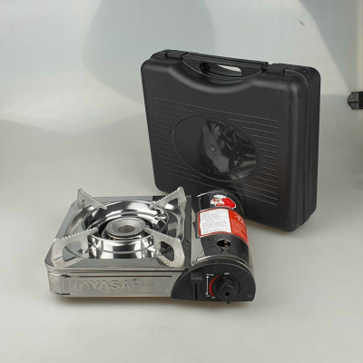 Bếp Ga Mini,Bếp Ga Du Lịch Cao Cấp Hayasa Có Hộp Đựng Siêu Bền Tiện Lợi - Hàng Chính Hãng