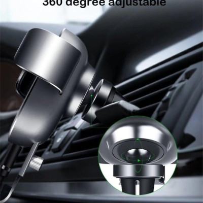 Ugreen UG50583CD157TK 10W màu Đen Sạc điện thoại không dây trên xe hơi - HÀNG CHÍNH HÃNG