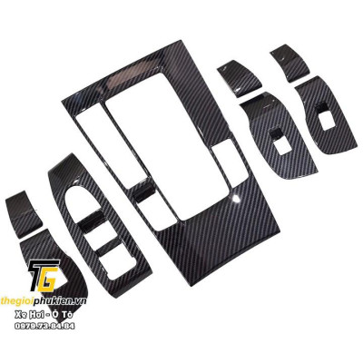 Ốp nội thất vân Carbon cho Mazda 3 2020 Cao cấp