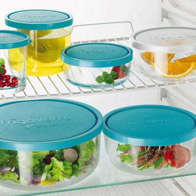 Hộp Thủy Tinh Tròn Frigoverre 15 Bormioli Rocco 388440MA2121990 (650ml)