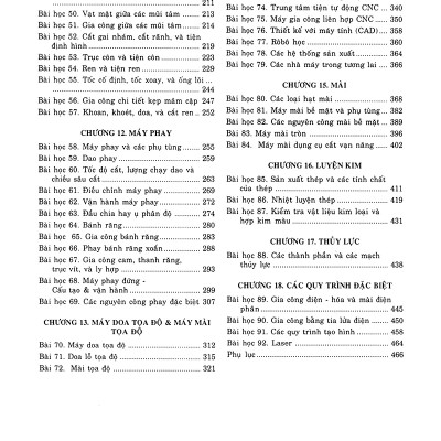 Thực Hành Cơ Khí Tiện Phay Mài