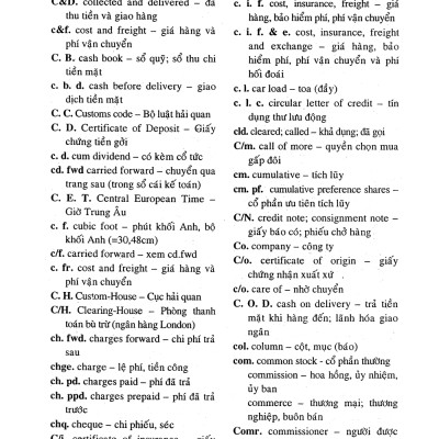 Từ Điển Thương Mại Anh-Pháp-Việt - Vanlangbooks