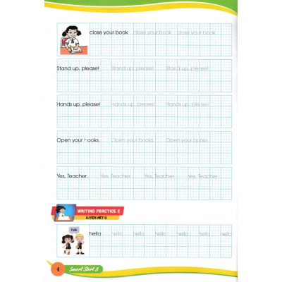 Sách - Em Luyện Viết Tiếng Anh Và Nhớ Từ Vựng - Smart Start 3 (Bám Sát SGK I-Learn Smart Start 3)HA