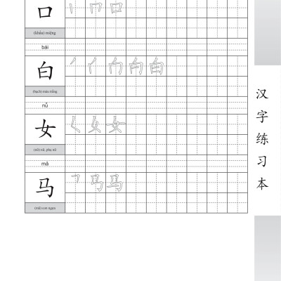 Tập Viết Chữ Hán - Theo Giáo Trình Hán Ngữ Phiên Bản Mới (Tái Bản)