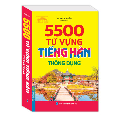 5500 Từ Vựng Tiếng Hàn Thông Dụng