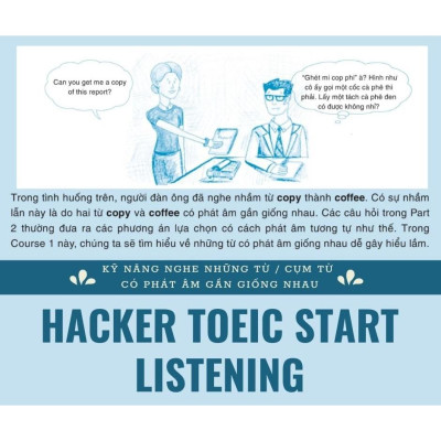Hackers Toeic Start Reading - Bản Quyền