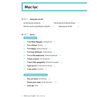 Restart Your English - Basic Grammar