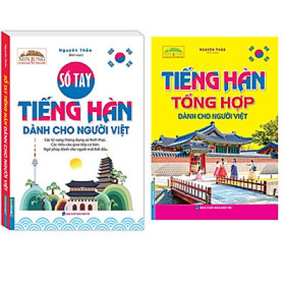 Combo Min Jung - Sổ Tay Tiếng Hàn Dành Cho Người Việt (Kèm Tải File CD Đính Kèm)+Tiếng Hàn Tổng Hợp Dành Cho Người Việt