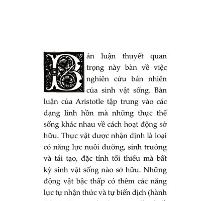 Bàn Về Linh Hồn - Peri Psychēs - Tác Phẩm Triết Học Kinh Điển (Tái bản lần thứ nhất) - Aristotle; Lan Anh dịch; Lê Duy Nam hiệu đính