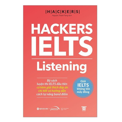 Combo Giỏi IELTS Chẳng Tốn Mấy Đâu: Hackers IELTS Listening + How To Crack The IELTS Speaking Test - Part 1