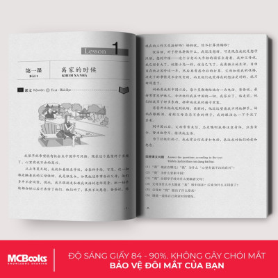 Sách - Combo Giáo Trình Hán Ngữ Tập 3 (Quyển Thượng và Quyển Hạ) - MCBooks