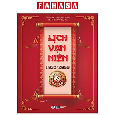 Sách - Lịch Vạn Niên 1932-2050 - Bìa Cứng (Tái Bản 2025)