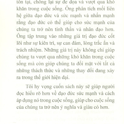 ĐẠO ĐỨC HỌC CỦA SỨC MẠNH – G. Gusdorf – dịch giả Nguyễn Thị Hồng Nhung – Trường Phương Books