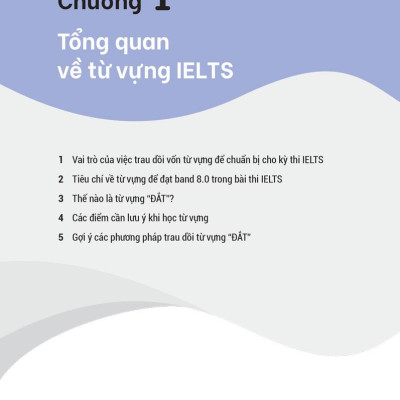 Từ Vựng Lelts 8.0 - Từ Vựng Đắt Để Đạt Điểm Cao 4 Kỹ Năng