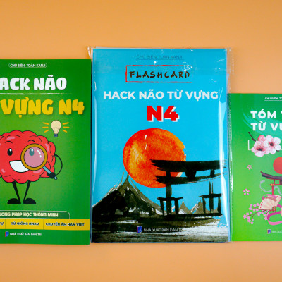 COMBO HACK NÃO TỪ VỰNG TIẾNG NHẬT N5 + N4 + 1700 TỪ VỰNG GIAO TIẾP TIẾNG NHẬT - Ghi nhớ siêu tốc từ vựng qua 3 phương pháp ÂM THANH TƯƠNG TỰ - TỪ GIỐNG NHAU VÀ CHUYỂN ÂM HÁN VIỆT