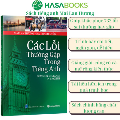 Combo 4 Cuốn Ngữ Pháp Tiếng Anh+ Giải Thích Ngữ Pháp + Cụm Động Từ + Các Lỗi Thường Gặp