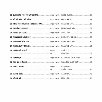 Tuyển Tập Tình Ca Quê Hương - Thương Quá Việt Nam