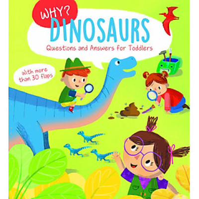 Sách thiếu nhi tiếng Anh : WHY? DINOSAURS