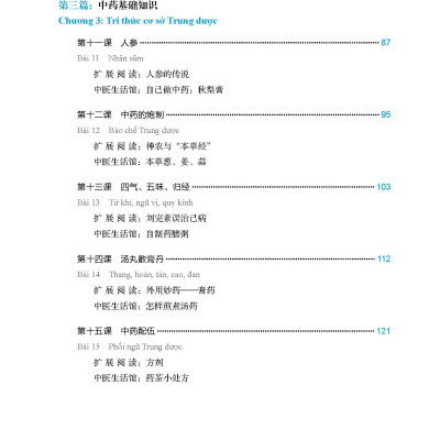 Giáo Trình Tổng Hợp Hán Ngữ Trung Y - Tặng Kèm File Nghe và Khóa Học Online