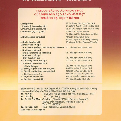 Nha Khoa Cộng Đồng tập 1 - Dành cho sinh viên Răng Hàm Mặt- TB lần 2 năm 2020 