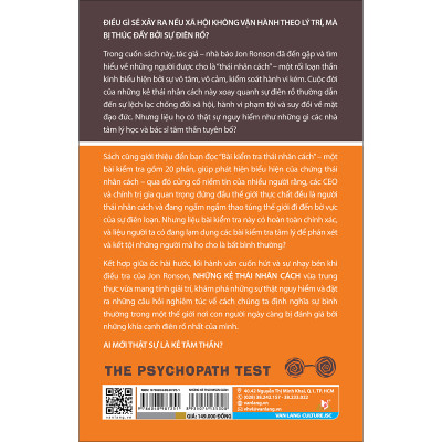 Tâm Lý Học Biến Thái - Những Kẻ Thái Nhân Cách
