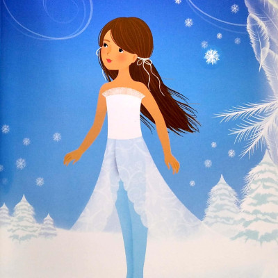 Little Sticker Dolly Dressing Snow Princess