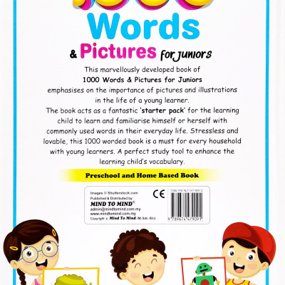 1000 Words & Pictures For Juniors