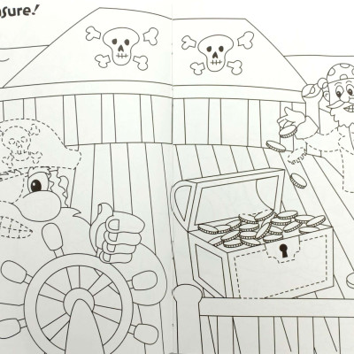 Pirates Sticker And Colour Fun 2
