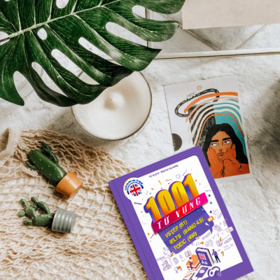 Sách 1001 Từ vựng tiếng Anh thông dụng cho kỳ thi Vstep (B1), IELTS (band 4.5), TOEIC 450, B1 Preliminary (PET), Aptis và cho học sinh trung học cơ sở, trung học phổ thông