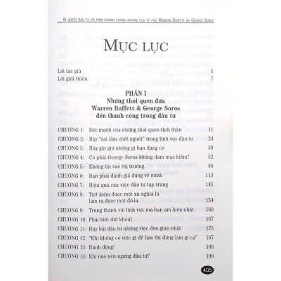 Bí Quyết Đầu Tư Và Kinh Doanh Chứng Khoán Của Tỷ Phú Warren Buffett Và George Soros - Bản Quyền
