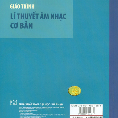 Giáo trình Lí thuyết âm nhạc cơ bản - Trần Bảo Lân (Chủ biên), Nguyễn Đỗ Hiệp, Cao Sĩ Tùng Anh, Trần Quốc Ninh, Đặng Thị Hải Yến, Tạ Hoàng Mai Anh