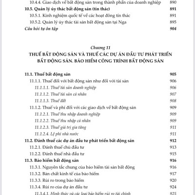 Kinh tế và Quản lý Bất động sản - Giáo trình dịch từ tiếng Nga sang tiếng Việt xuất bản lần thứ 2, sửa chữa và bổ sung