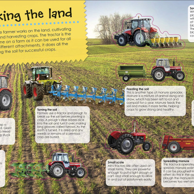 The Ultimate Sticker Book Tractor