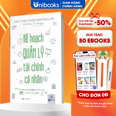 BIZBOOKS - Sách Kế hoạch quản lý tài chính cá nhân: Phương pháp 9 bước để đạt được tự do tài chính