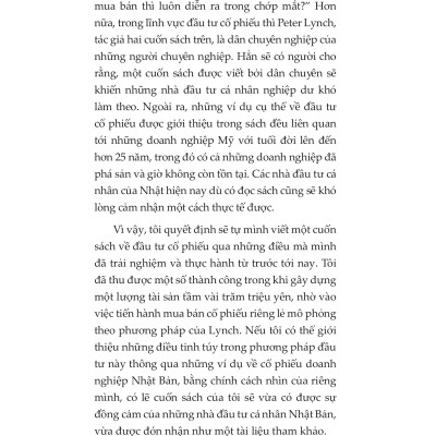 Phương Pháp Đầu Tư Cổ Phiếu Tăng Trưởng - 1980