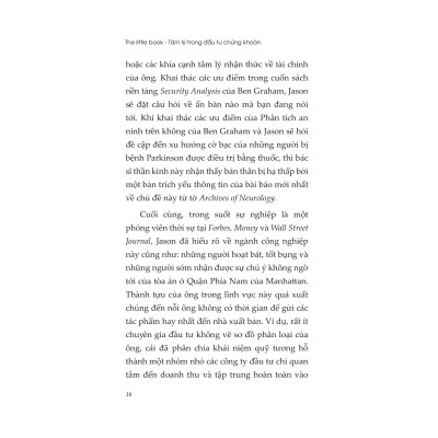 The Little Book - Tâm Lý Trong Đầu Tư Chứng Khoán