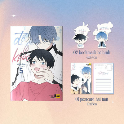 Để Tớ Khóc - Tập 5 - Tặng Kèm 2 Bookmark Bế Hình + 1 Postcard 2 Mặt