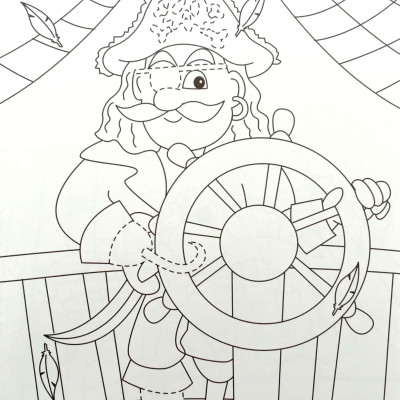 Pirates Sticker And Colour Fun 2