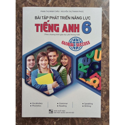 Sách - Bài tập phát triển năng lực tiếng anh 6 - Global Success ( theo chương trình giáo dục phổ thông mới )