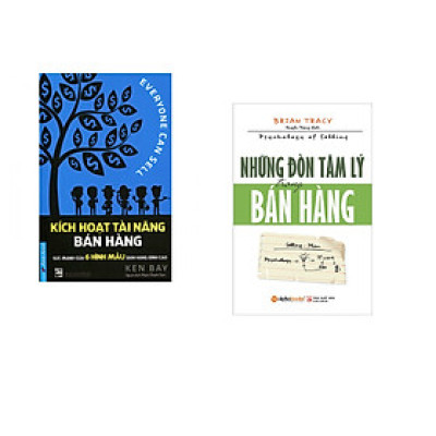 Combo 2 cuốn sách: Kích Hoạt Tài Năng Bán Hàng + Những Đòn Tâm Lý Trong Bán Hàng