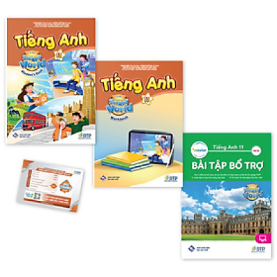 Tiếng Anh 11 i-Learn Smart World - Gói số hóa giáo dục siêu tiết kiệm (SB, WB, BTBT, Digital Pack)