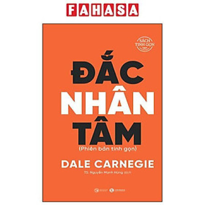 Sách - Đắc Nhân Tâm - Bìa Cứng - Phiên Bản Tinh Gọn