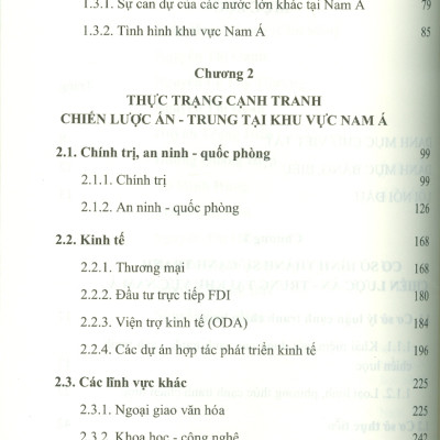 Cạnh Tranh Chiến Lược Ấn Độ - Trung Quốc Tại Khu Vực Nam Á Giai Đoạn 2000-2020 Và Dự Báo Đến 2030 (Sách chuyên khảo) - Viện Hàn lâm Khoa học Xã hội Việt Nam - Viện Nghiên cứu Ấn Độ và Tây Nam Á; TS. Trần Hoàng Long chủ biên