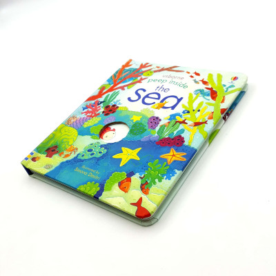 Usborne Peep Inside The Sea (Board book)