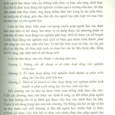 Tổ chức hoạt động trải nghiệm ở Tiểu học - Phó Đức Hòa, Vũ Thị Lan Anh