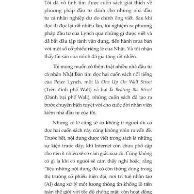 Phương Pháp Đầu Tư Cổ Phiếu Tăng Trưởng - 1980