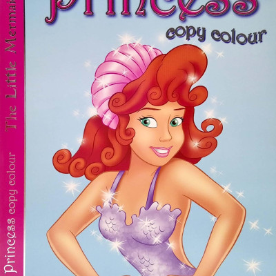 Princess Copy Colour: Little Mermaid