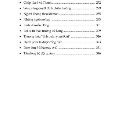 Chân dung lính thời bình - bản in 2024