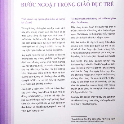 Dạy Con Kiểu Nhật - Giai Đoạn Trẻ 2 Tuổi (Tái Bản 2022) (TH)