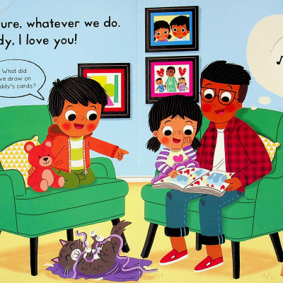 SÁCH TƯƠNG TÁC - CHUYỂN ĐỘNG - I LOVE MY DADDY